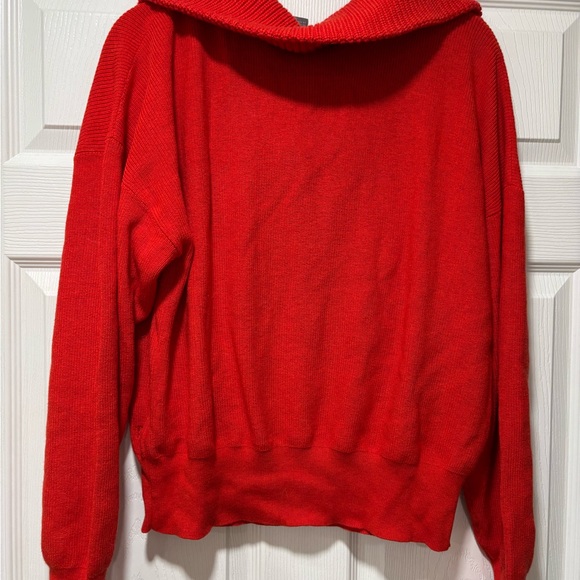 Sweaty Betty Vibrant Red Knit Top - Picture 2 of 5